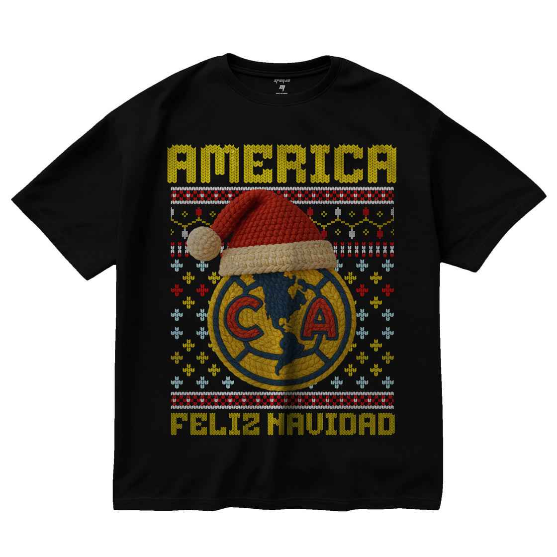 Playera Navidad Ugly Equipo De Futbol Club America