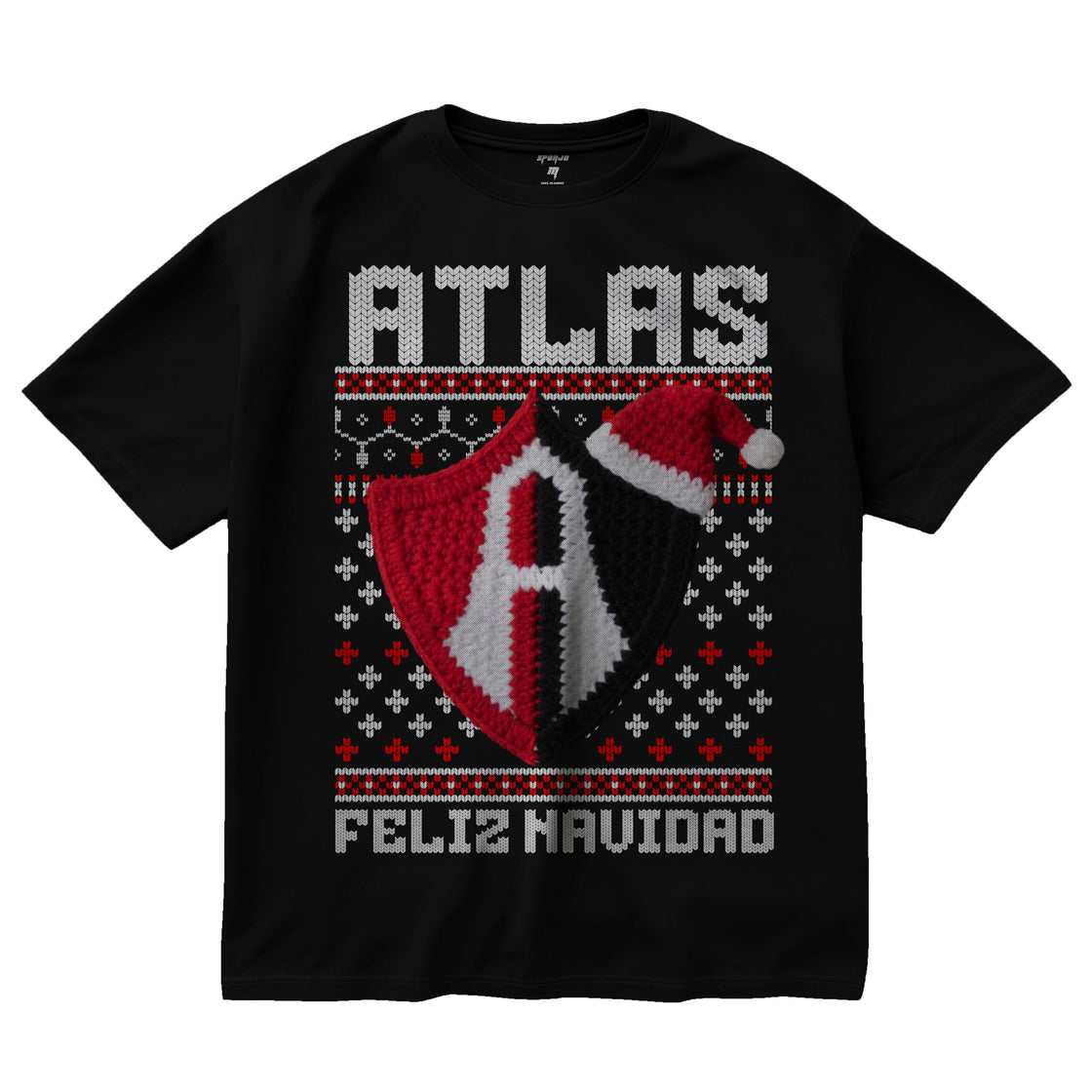 Playera Navidad Ugly Equipo De Futbol Club Atlas