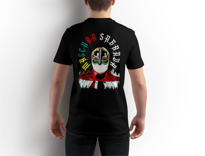 Playera Del Luchador Máscara Sagrada | Lucha Libre Triple A