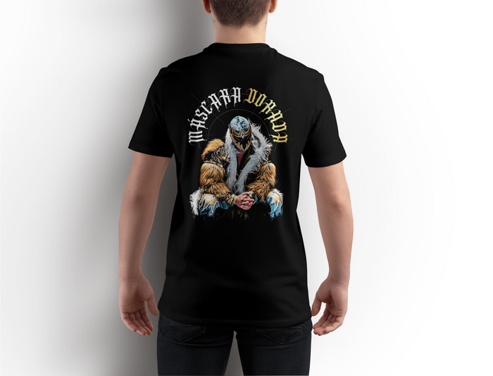 Playera Del Luchador Máscara Dorada | Lucha Libre Triple A