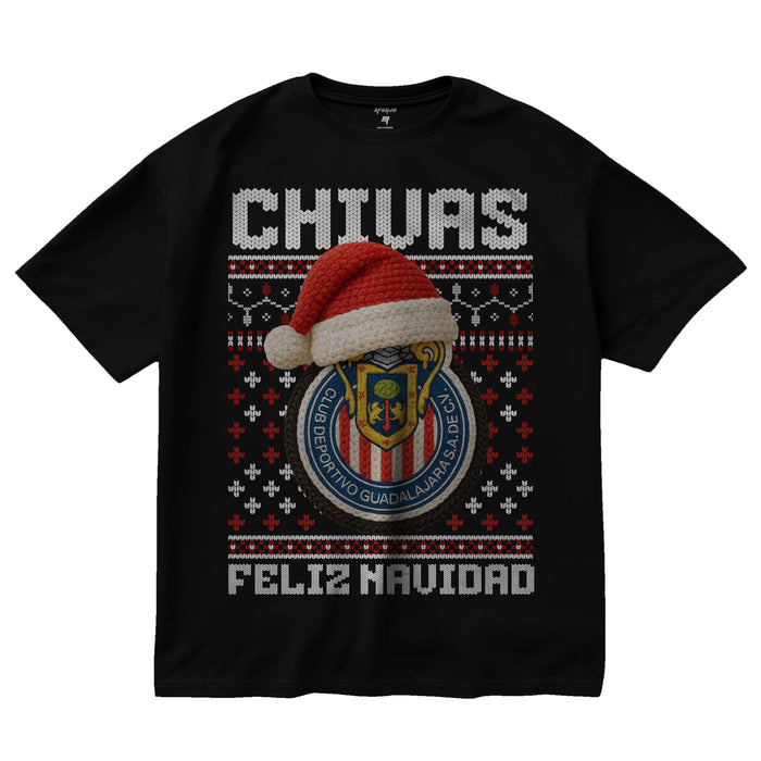 Playera Navidad Ugly Equipo De Futbol Club Chivas