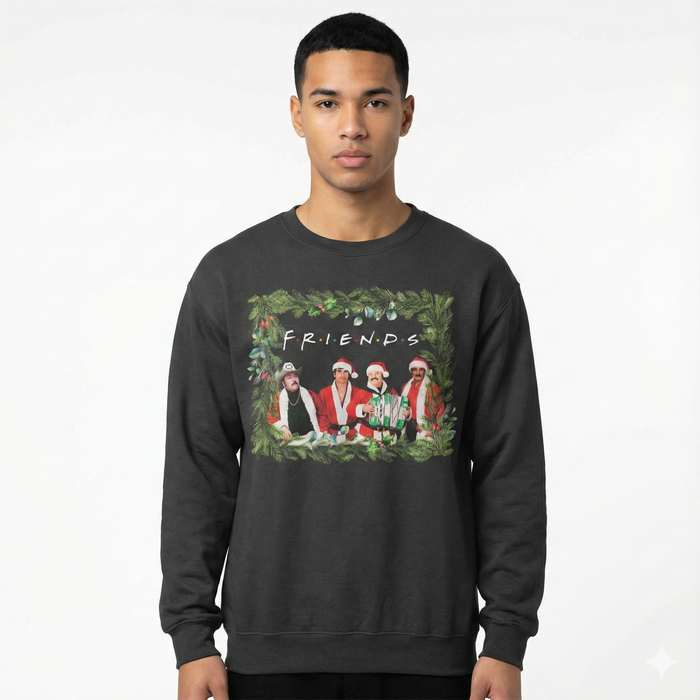 Sudadera Navideña Ugly Sweater Friends Norteño