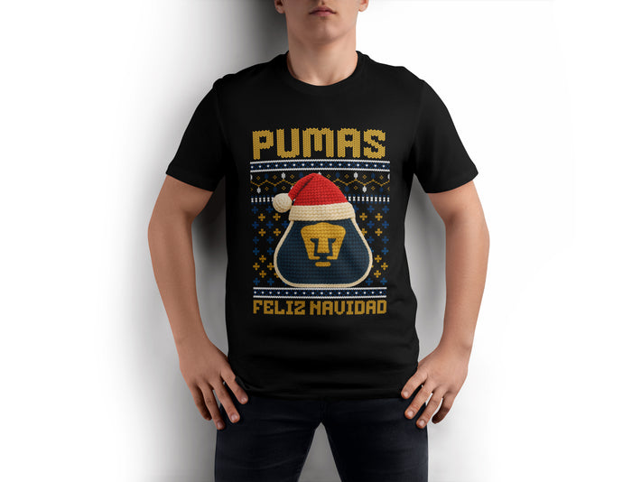 Playera Navidad Ugly Equipo De Futbol Club Pumas UNAM