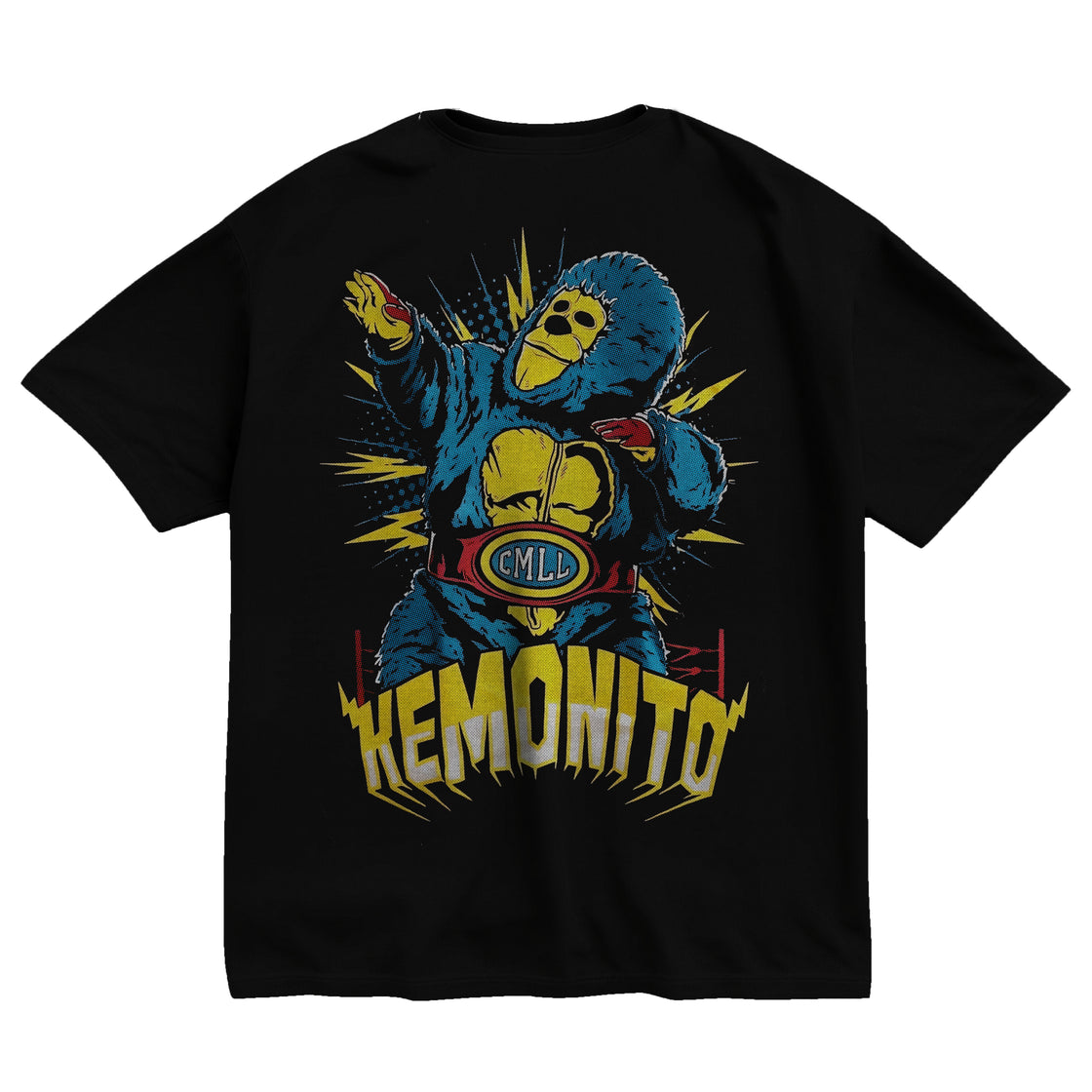 Playera Del Luchador Kemonito | Lucha Libre Triple A
