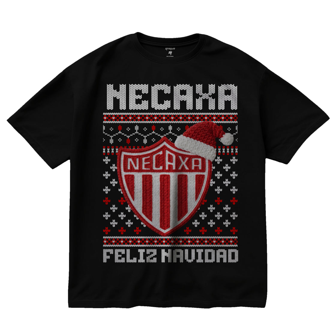 Playera Navidad Ugly Equipo De Futbol Club Necaxa Rayos