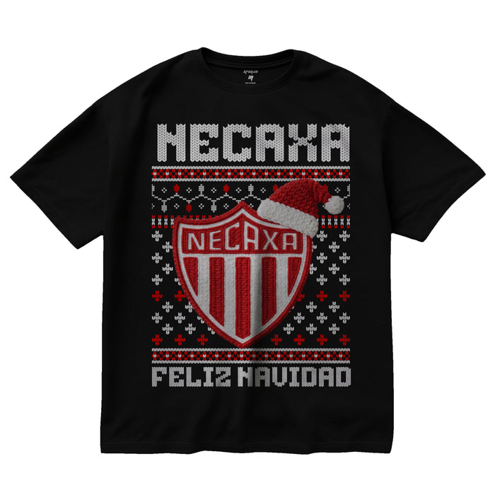 Playera Navidad Ugly Equipo De Futbol Club Necaxa Rayos