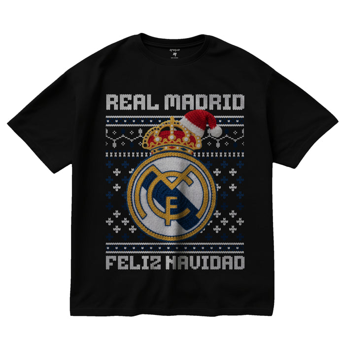 Playera Navidad Ugly Equipo De Futbol Club Real Madrid