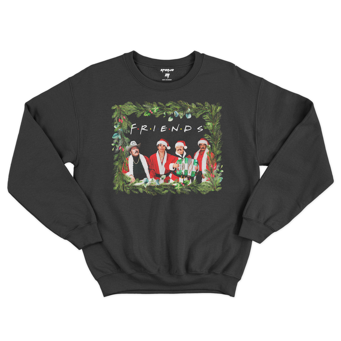 Sudadera Navideña Ugly Sweater Friends Norteño