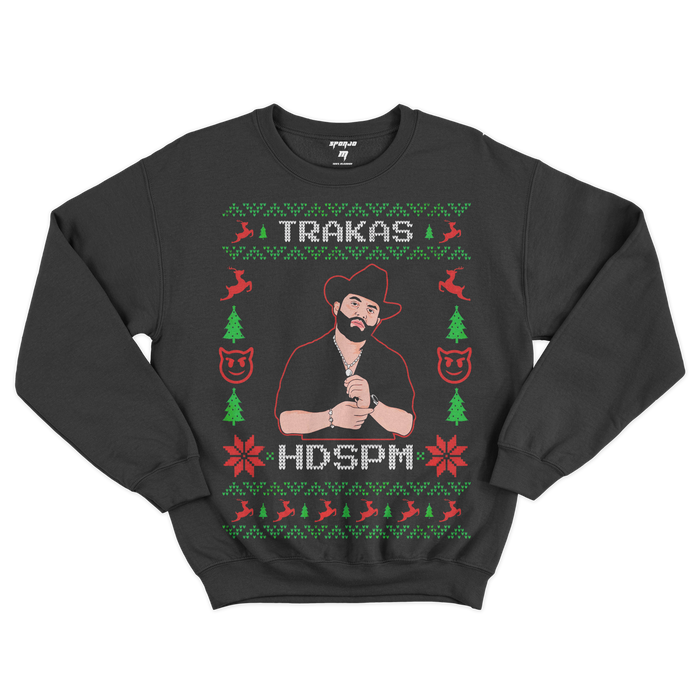 Sudadera Navideña Ugly Sweater El Trakas Luis R Conriquez